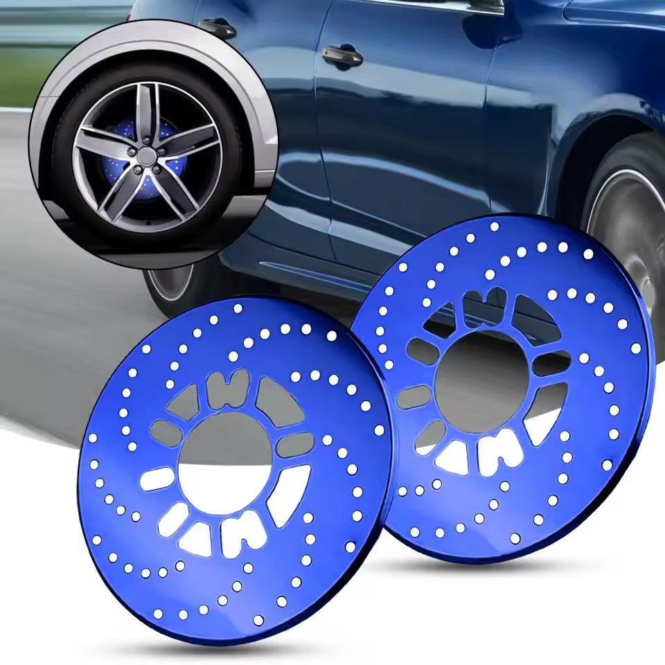 Ultimate 2pcs Disc Brake Rotor Covers – Give Your Wheels a Premium Look
