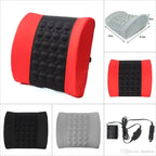Car Electric Massage Back Pillow – Comfortable and Pain Relief Lumbar Support for Car and Office
