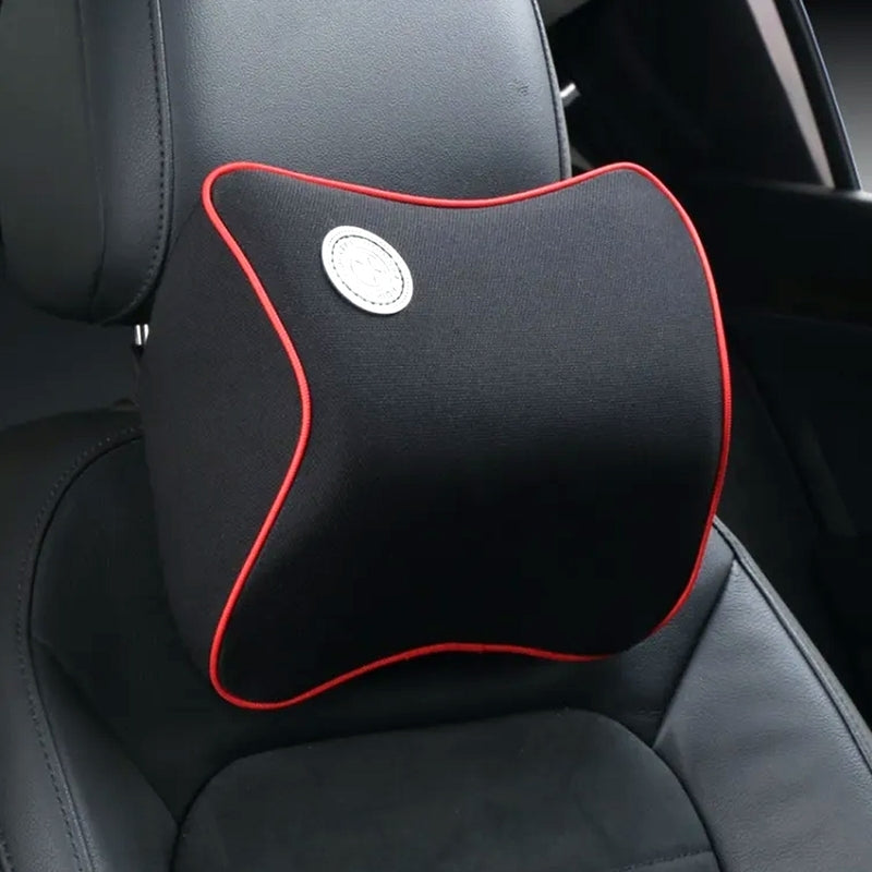 Car Back Support Pillow And Neck Support Pillow Memory Foam