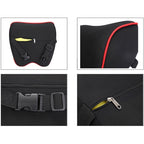 Car Back Support Pillow And Neck Support Pillow Memory Foam