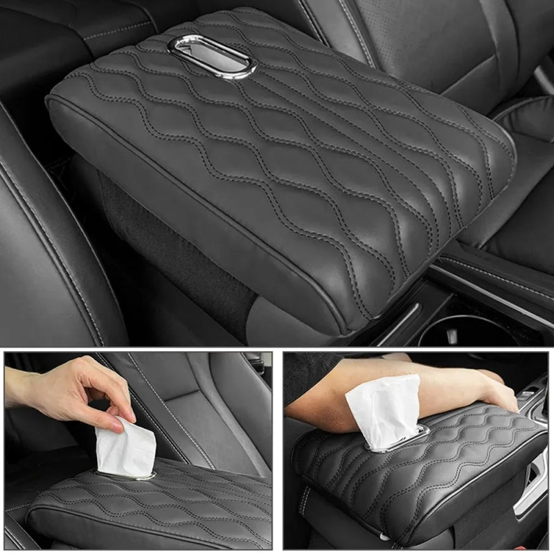 2 in1 Arm Rest Support With The Tissue Box
