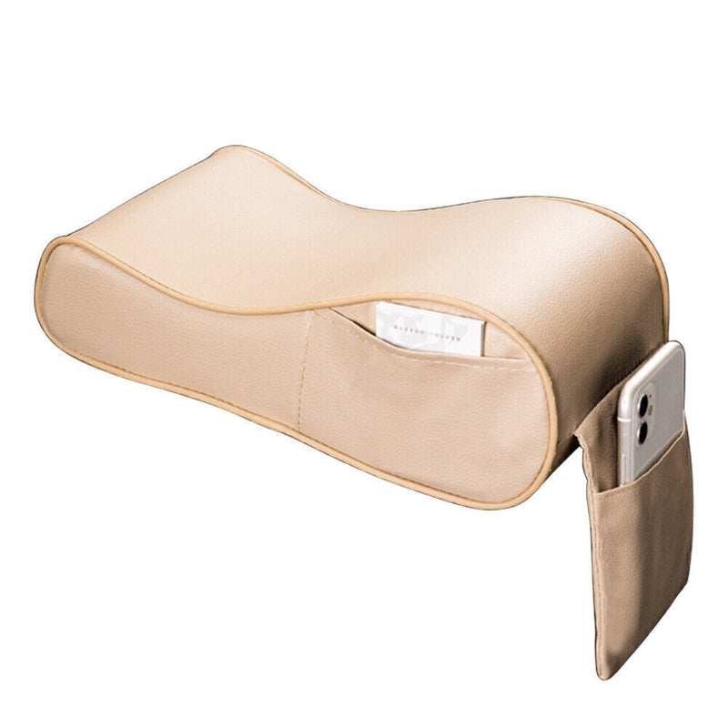Car Seat Arm Support Car Center Console Armrest Thick Cushion, Memory Foam Arm Rest Pillow