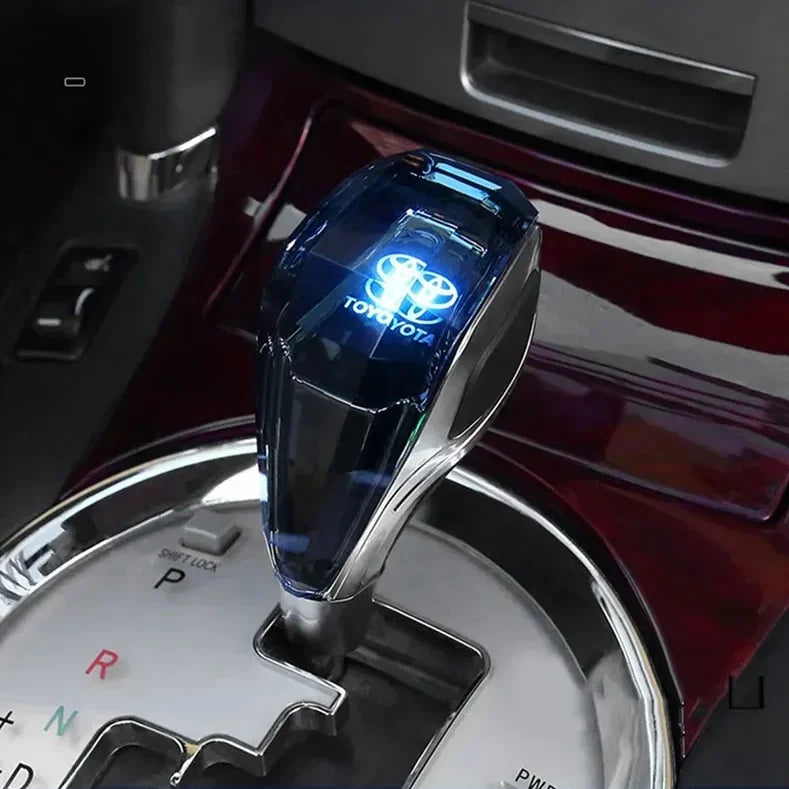 Crystal RGB Car Gear Shift Knob – Touch-Activated Multi-Color LED Light, Stylish and Illuminated Gear Knob for a Premium Look