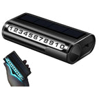 Premium Car Solar Parking Number Card with LED Digital Light