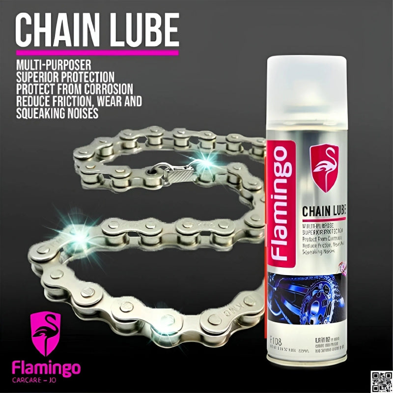 Flamingo Chain Lube 200ml – Keep Your Chain Clean, Smooth & Rust-Free