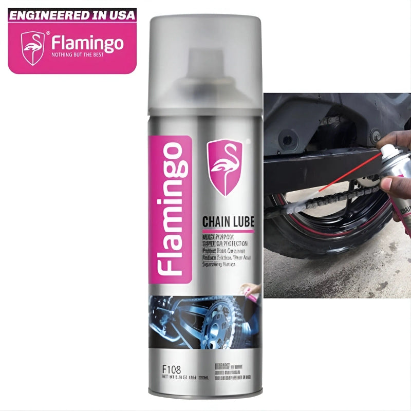 Flamingo Chain Lube 200ml – Keep Your Chain Clean, Smooth & Rust-Free