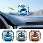 Rotating Car Air Freshener Solar Aromatherapy Diffuser Automobile Rotating Flexible Air Freshener Car Interior Accessories