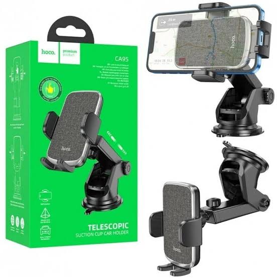 Hoco CA95 Mobile holder For Car Smart Design Mobile Mount Holder