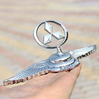 Mitsubishi Car Eagle Bonnet Logo Ornament Bonnet Emblem Sticker for Mitsubishi Cars, Metal