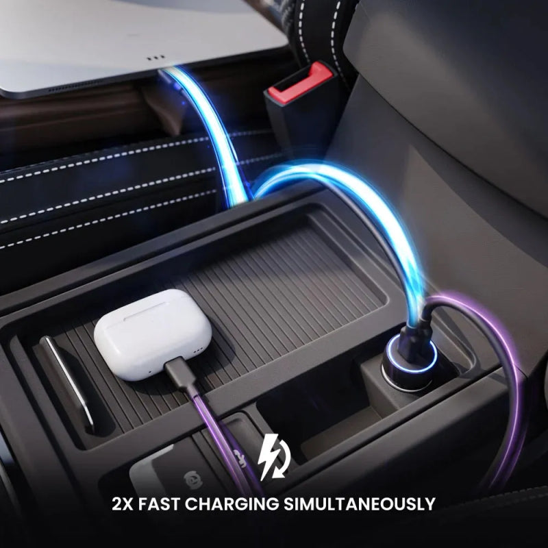TANGER 60 W Car Charger Adapter With Cable