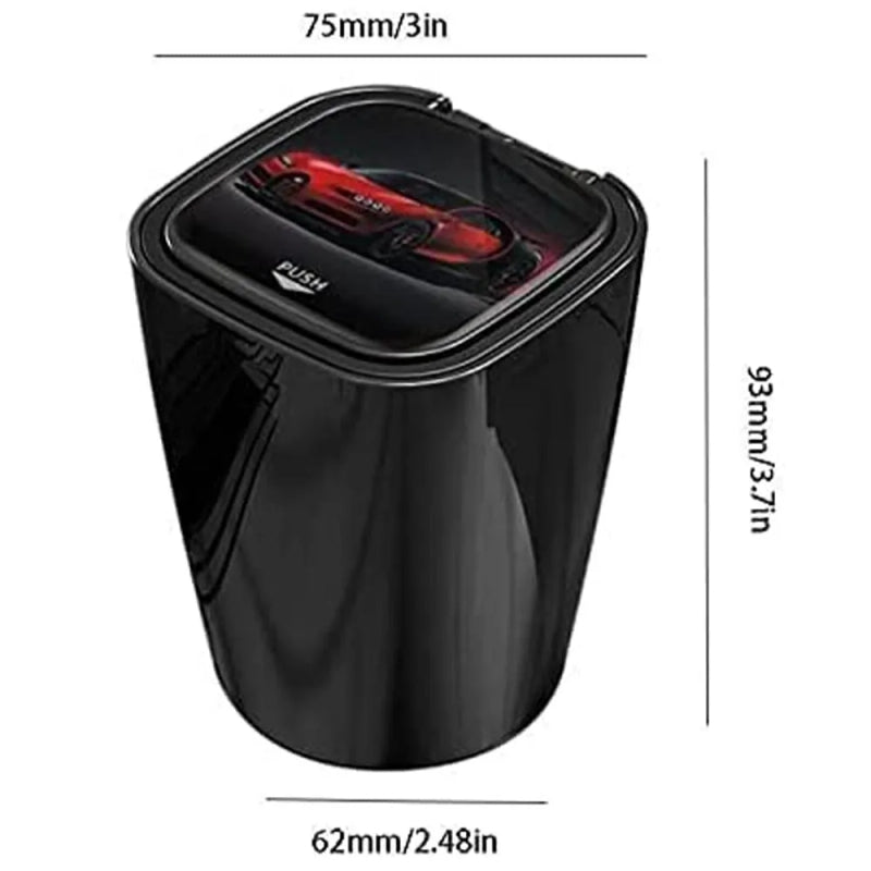 Best Car Ashtray Holder Easy Clean Up Detachable Stainless Car Ashtray