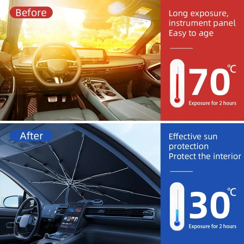 Car Sun Shade Umbrella – Ultimate Protection from the Sun