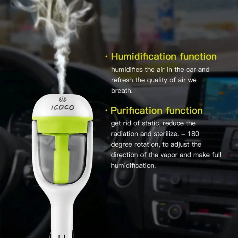 Car Humidifier and Fragrance Diffuser