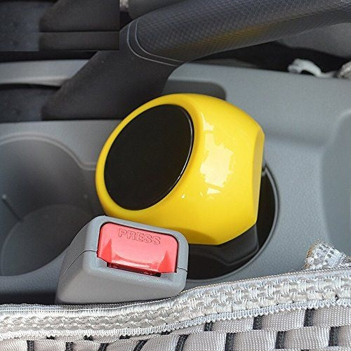Mini Car Trash Bin Can Plastic Garbage Bin Rubbish Container Waste Storage for Car Interior 16x8CM