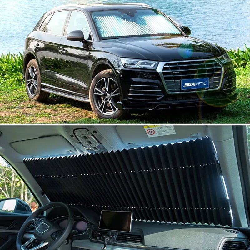Car Windshield Sun Shade – Premium UV Protection and Heat Reduction for Vehicles