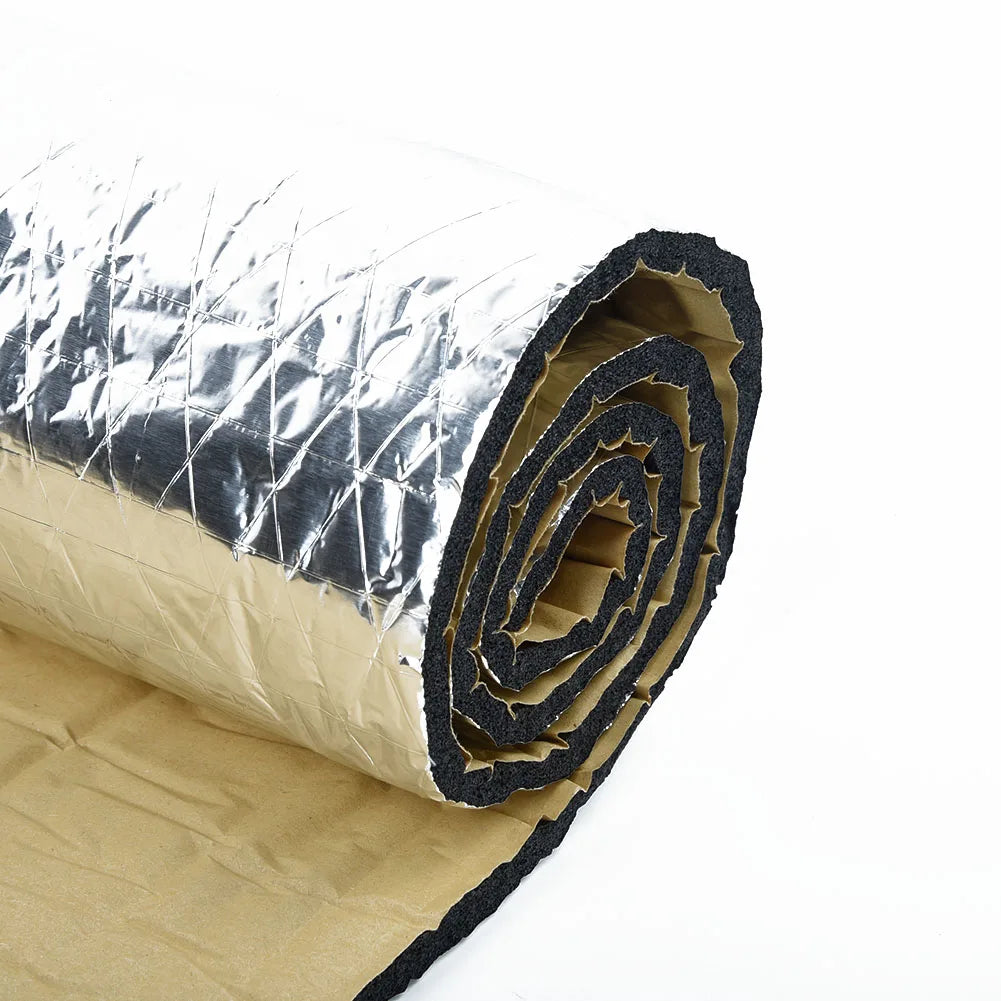 Car Heat and Sound Proofing Insulation Foam – Waterproof & Fire Resistant (140*100 cm))