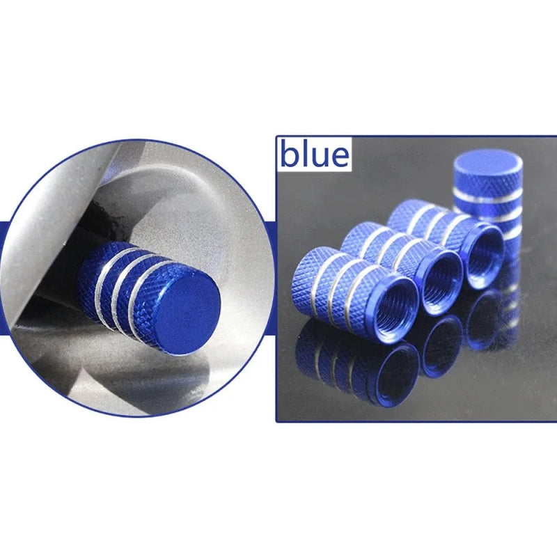 Premium Metal Car Tire Valve Stem Caps – Stylish & Durable Protection for Your Tires 4 Pcs/Set