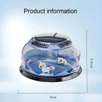 Luxury Solar Rotating Incense Diffuser Creative Car Perfume Decoration 360° Rotation