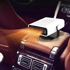 2-in-1 Car Heater & Cooling Fan – (12V And 24 V) 150W Portable Plug-in for All-Season Comfort