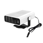 2-in-1 Car Heater & Cooling Fan – (12V And 24 V) 150W Portable Plug-in for All-Season Comfort