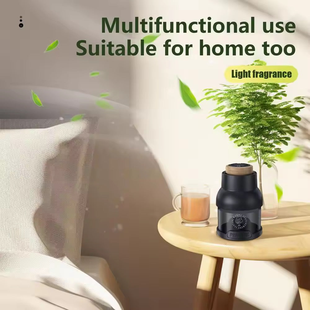 car perfume wood vent diffuser car scent freshener empty custom car diffuser bottle with package