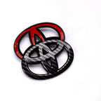 TOYOTA Carbon Fiber Steering Wheel Emblem Logo