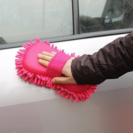 Car Washing Micro Fiber Foam Hand Mitts