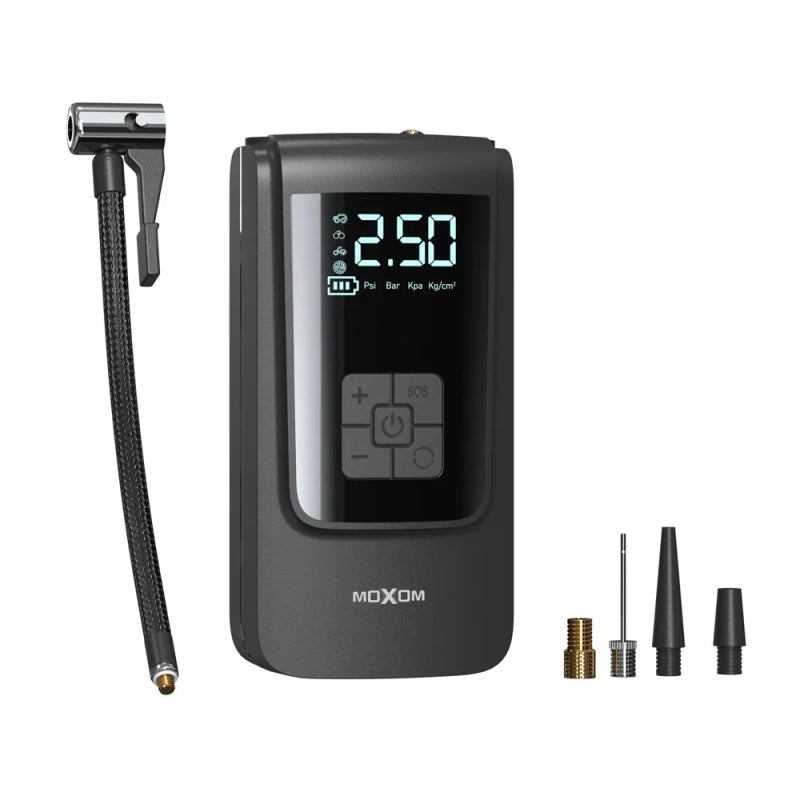 Car Air Pump MoXom MX-AC01 Car Portable Air Pump Cordless Car Tire inflator