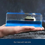 Titanic Cruise Ship Showpiece For Car Dashboard Decoration