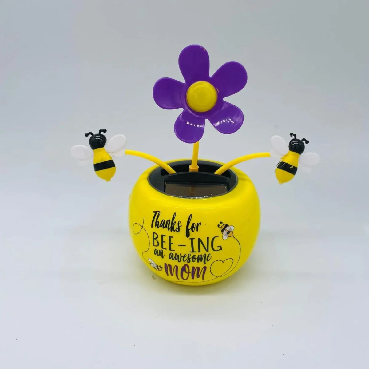 Solar Dancing Flower Nature Shaking Head Toy Doll Dashboard Showpiece