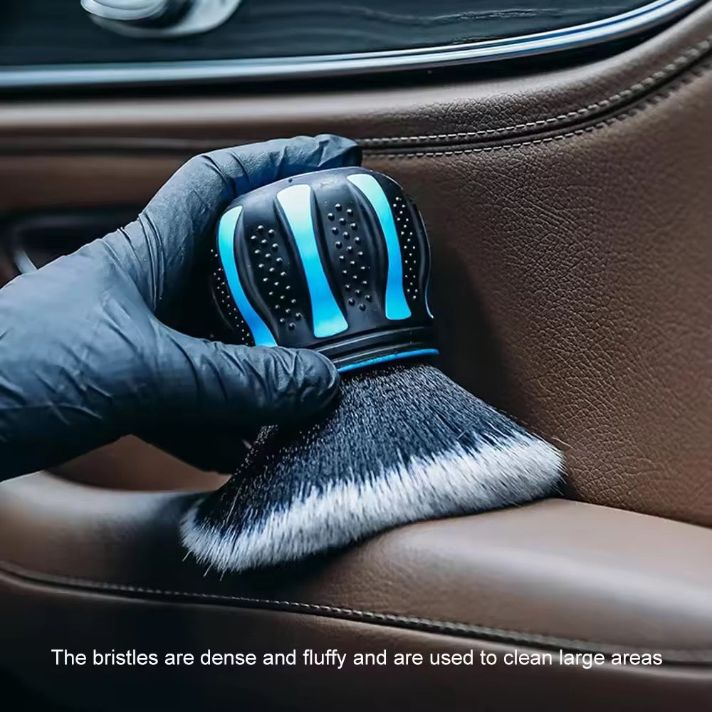 Car Maintenance Car Detailing Brush Auto Detailing Tools Convenient For Application Drop-off Resistant Bristles