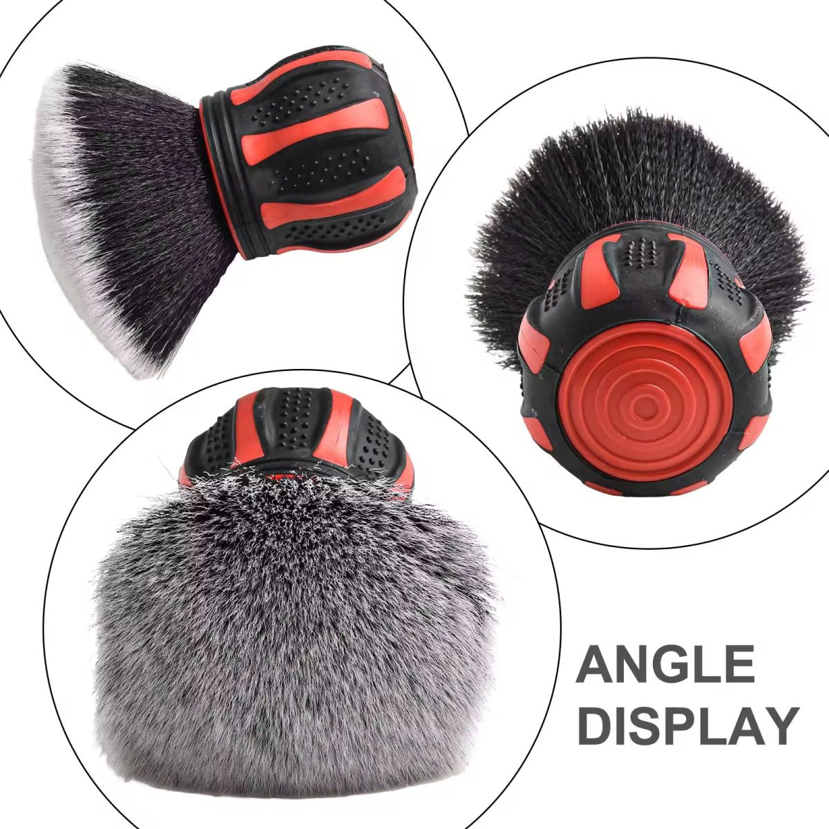 Car Maintenance Car Detailing Brush Auto Detailing Tools Convenient For Application Drop-off Resistant Bristles