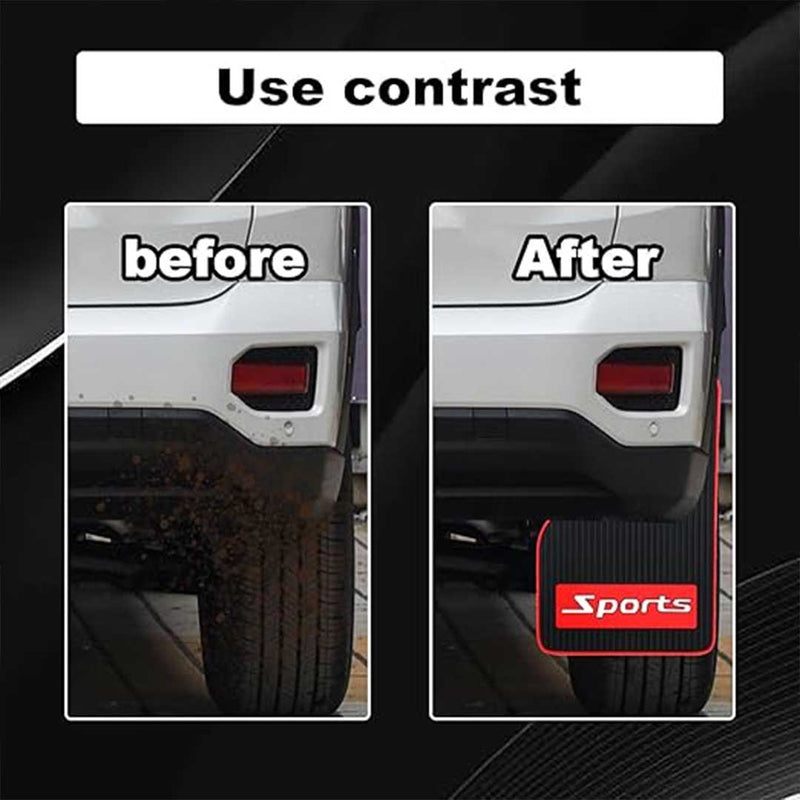 High-Quality Car Silicon Rubber Mudguard 4PCS – Universal Fit, Flexible Design and Long-Lasting Performance