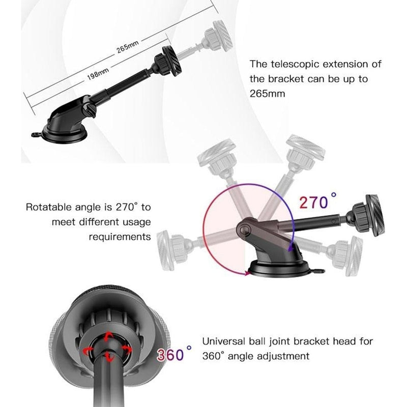 Yesido CZ69 Car Magnetic Mobile Holder | Phone Mount
