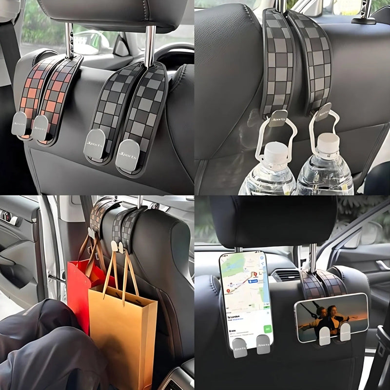Sports Silicon Back Seat Hook 1pcs – Durable and Stylish Car Organizer