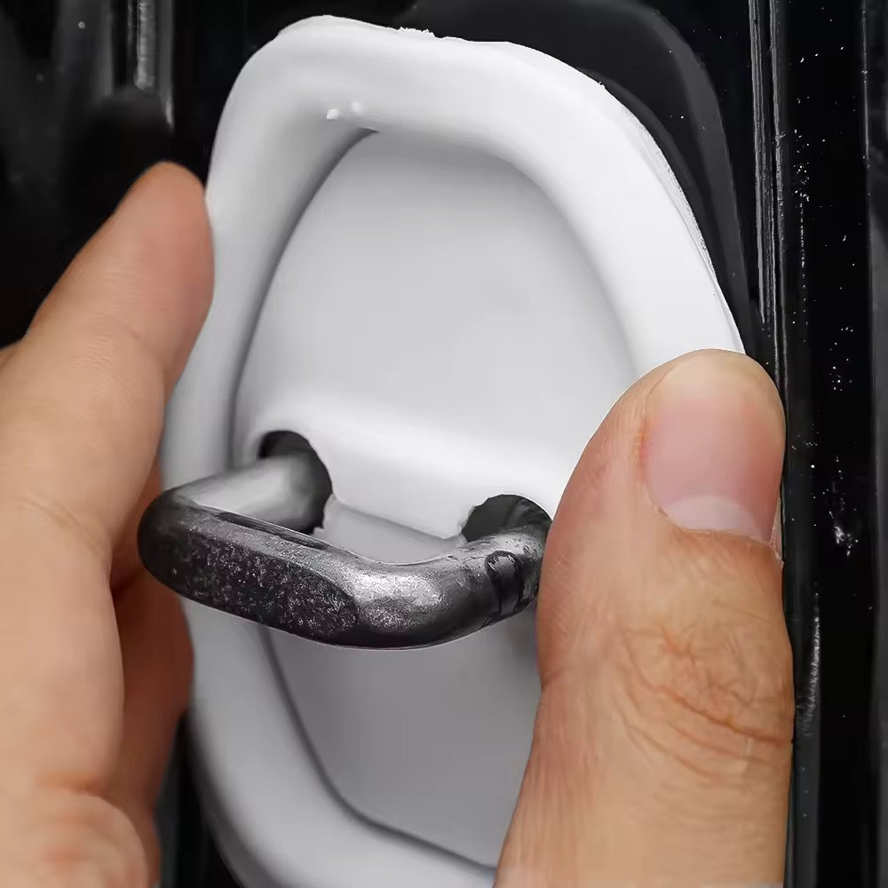 4 pec Universal Car Door Closing Shockproof Silicone Cushion Mute Shock Absorber Protective Covers Car Door Latch