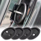 4 pec Universal Car Door Closing Shockproof Silicone Cushion Mute Shock Absorber Protective Covers Car Door Latch
