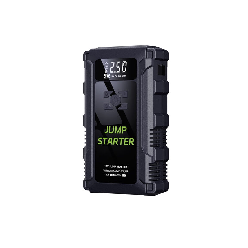 KRF VIP Jump Starter with Tire Inflator – All-in-One Emergency Tool for Car