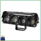 LED Fog Light Bar for Bike 2 Piece – Powerful Yellow & White Beam Bao Bao