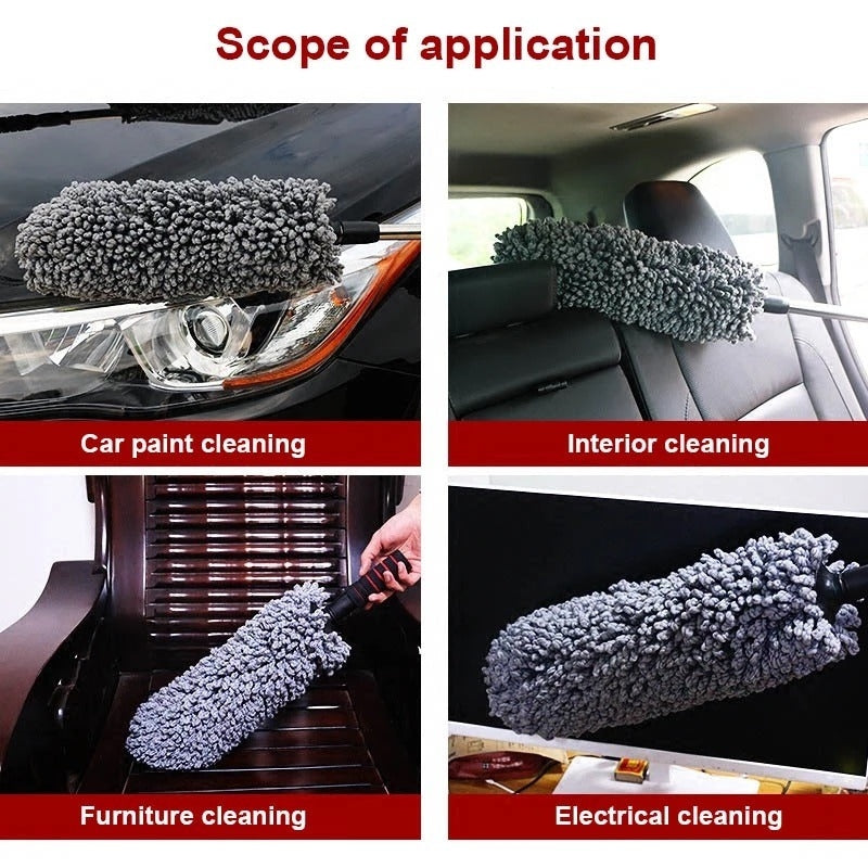 High-Quality Microfiber Car Duster– Multi-Purpose Cleaning for Car Ultra Soft Microfiber & Scratch-Free Cleaning Mix Quality