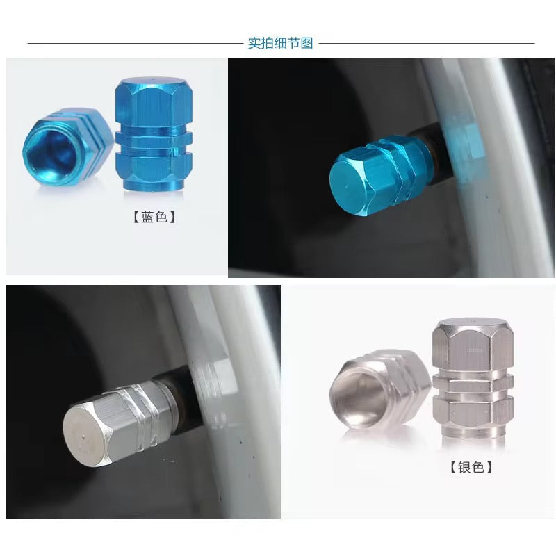 Aluminum Tire Valve Stem Cap Tire