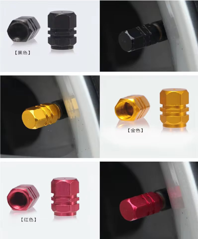 Aluminum Tire Valve Stem Cap Tire