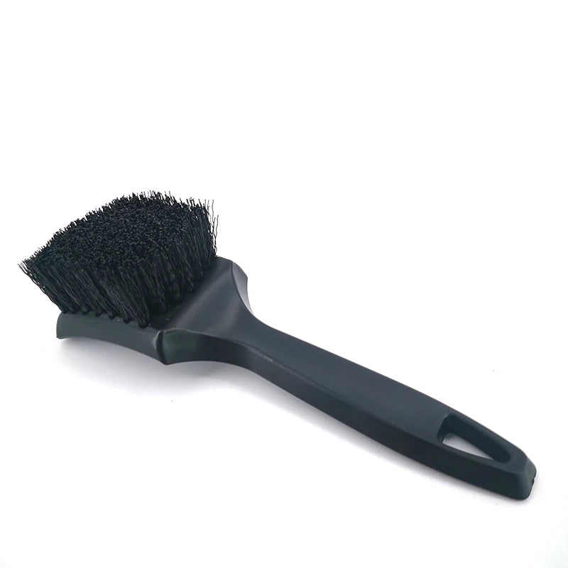 Car Wheel & Tire Cleaning Brush – Strong Bristles for Deep Rubber and Rim Cleaning