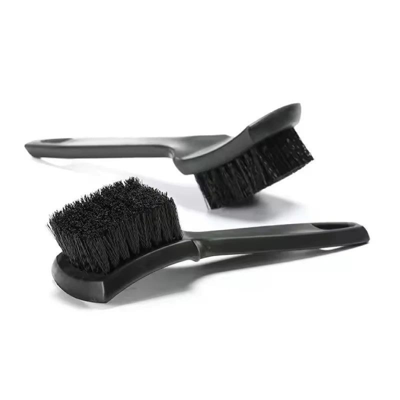 Car Wheel & Tire Cleaning Brush – Strong Bristles for Deep Rubber and Rim Cleaning