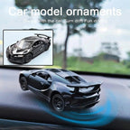 Stylish Rotating Car Model Dashboard Showpiece – Luxury Interior Decoration for Cars