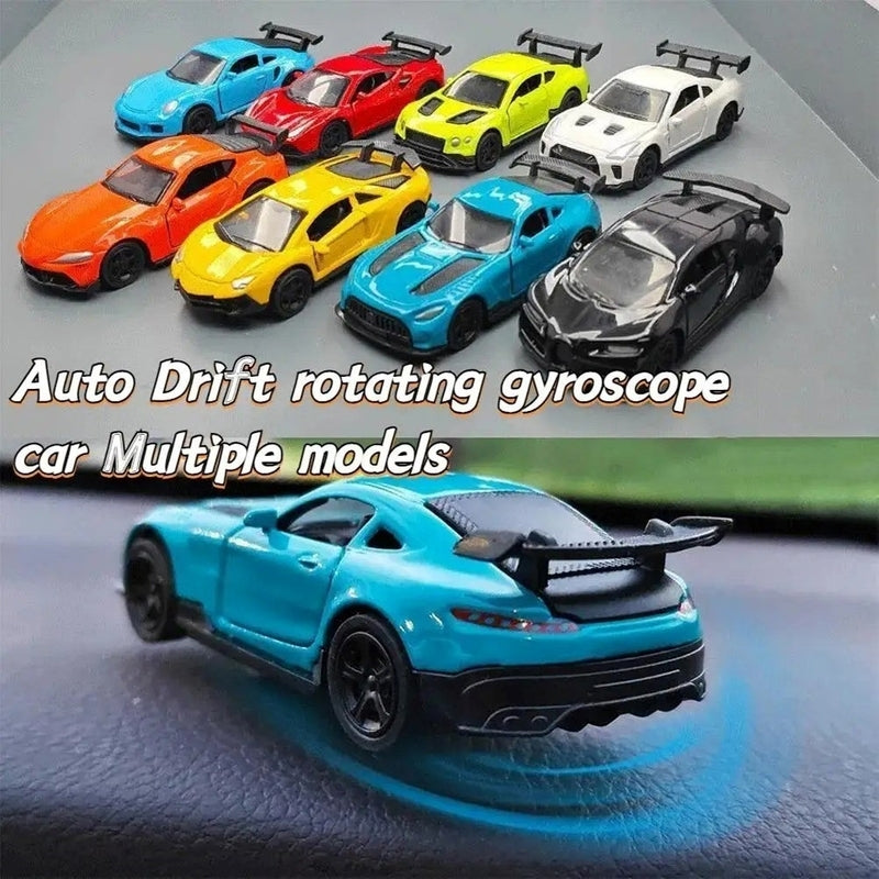 Stylish Rotating Car Model Dashboard Showpiece – Luxury Interior Decoration for Cars