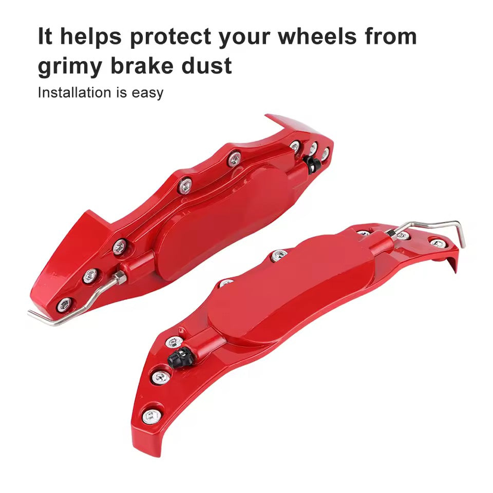 Brembo Car 3D Disc Brake Caliper Covers – Universal Fit for Most Cars