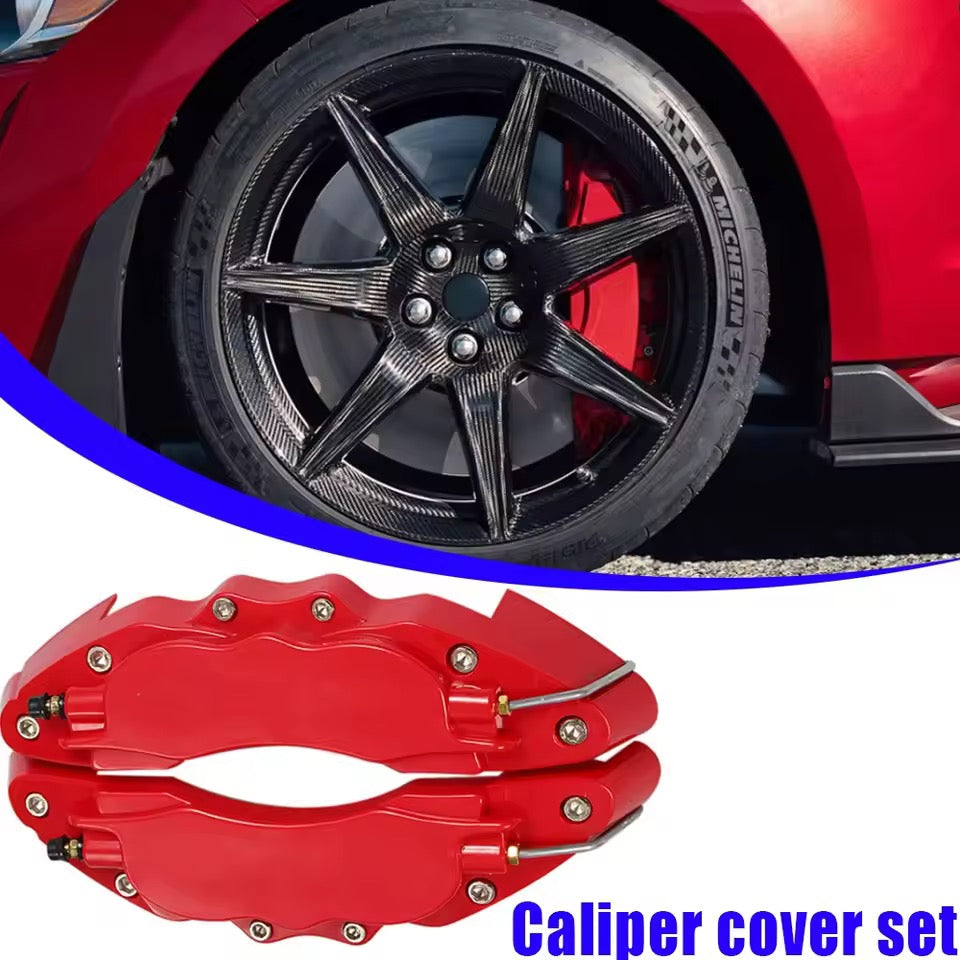Brembo Car 3D Disc Brake Caliper Covers – Universal Fit for Most Cars