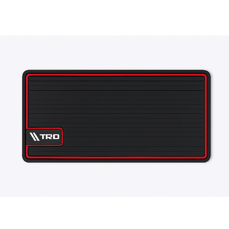 1pcs Strip Red Border Pattern Anti slip mat
