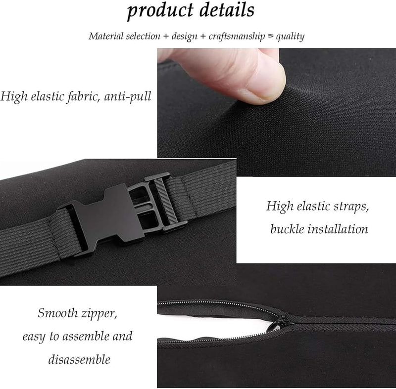 Car Neck and Back Support Pillow Set Memory Foam – Drive in Ultimate Comfort